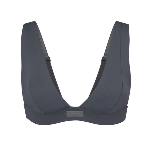 SKIMS Other - SKIMS PLUNGE BIKINI TOP Size L